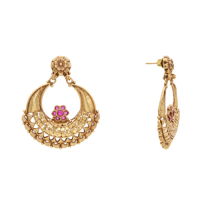Swarna Pushpa Chandrika Earrings