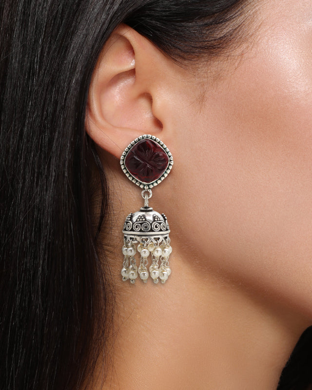Beaded Jhumka