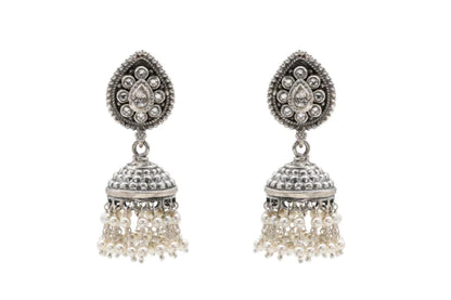 Winter Bloom Jhumka