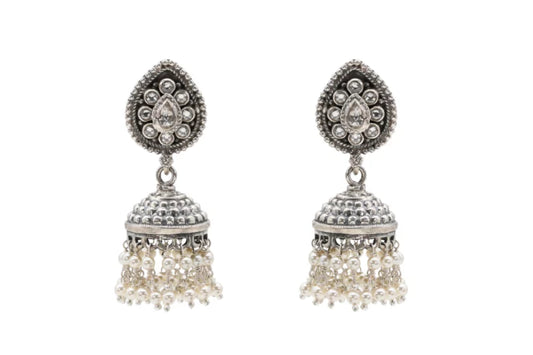 Winter Bloom Jhumka