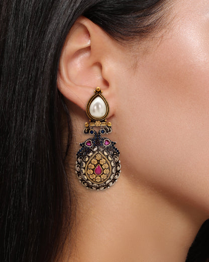 Midnight Bloom Earrings