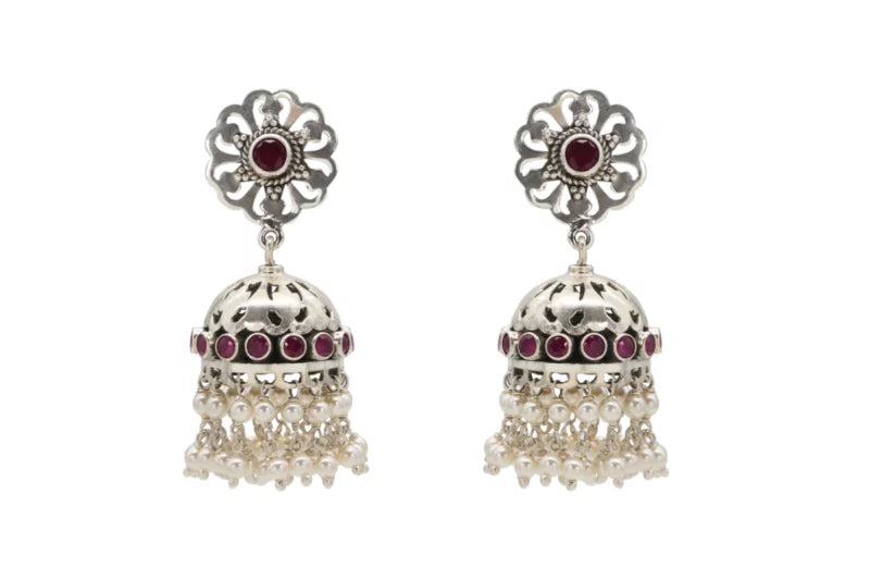 Temple Blossom Jhumki