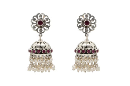 Temple Blossom Jhumki