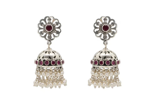 Temple Blossom Jhumki