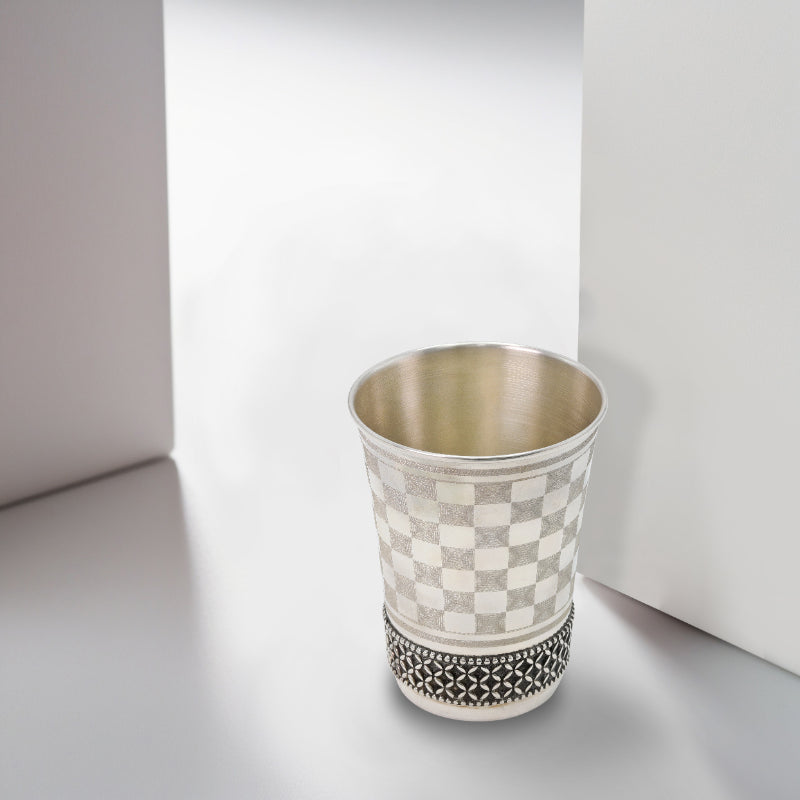 Artisan Checkered Sterling Glass