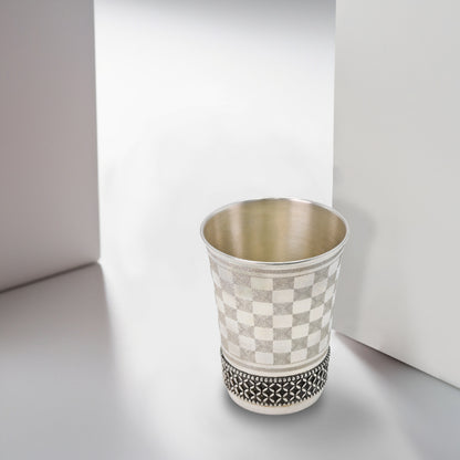 Artisan Checkered Sterling Glass