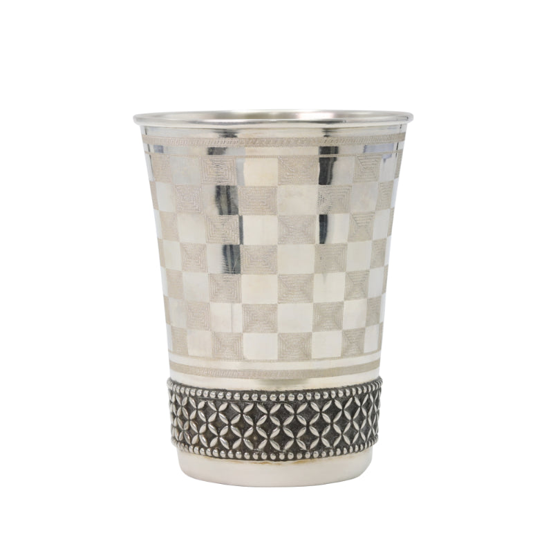 Artisan Checkered Sterling Glass