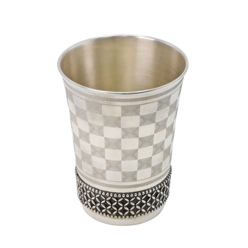 Artisan Checkered Sterling Glass