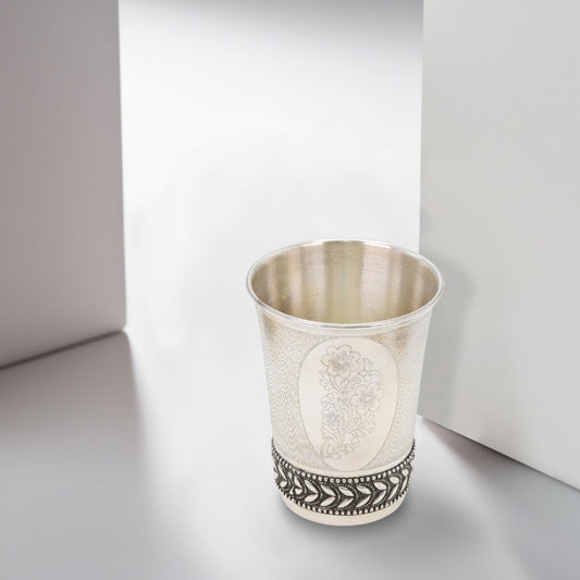 Royal Leaf Sterling Glass