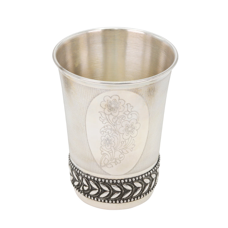 Royal Leaf Sterling Glass