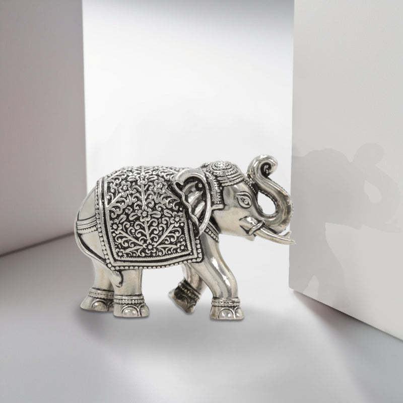 Sterling Silver Elephant Idol