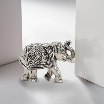 Sterling Silver Elephant Idol