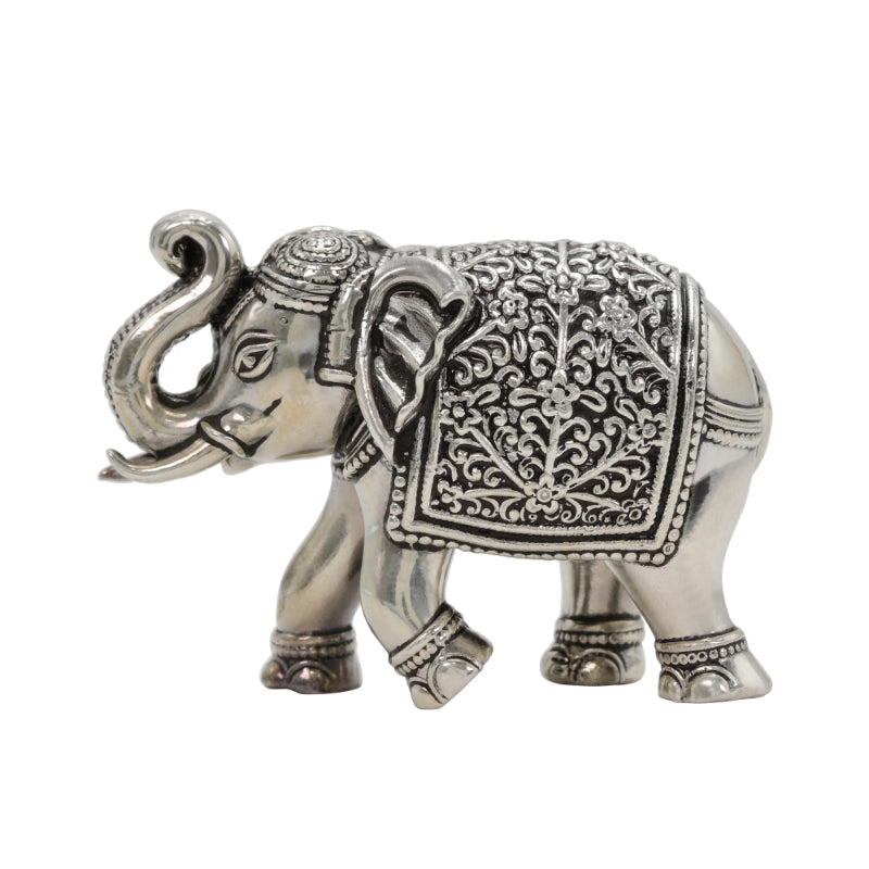 Sterling Silver Elephant Idol