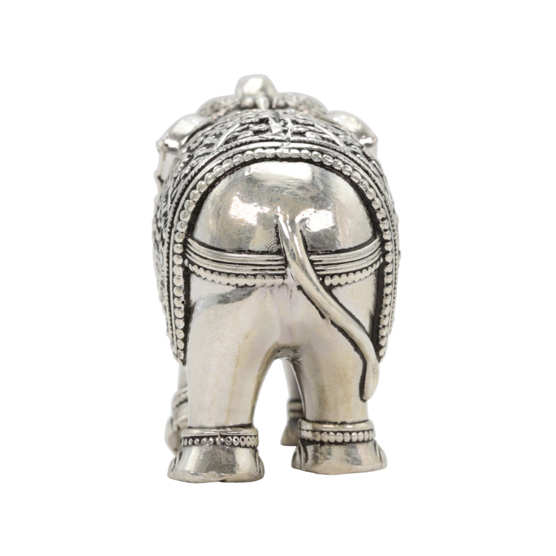 Sterling Silver Elephant Idol