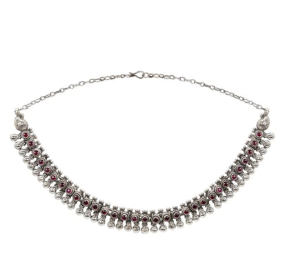 Vintage Vermilion Necklace