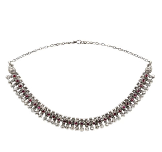Vintage Vermilion Necklace