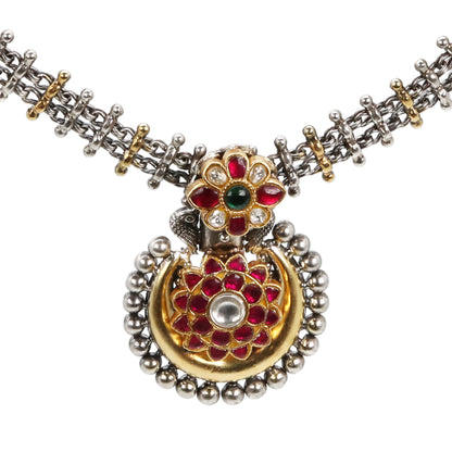 Jeweled Twilight Bloom Necklace