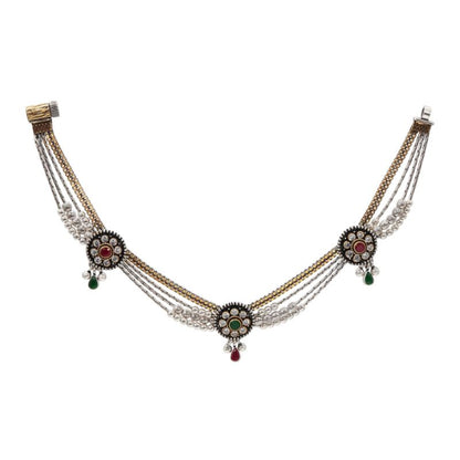 Kundan-Inspired Beaded Payal