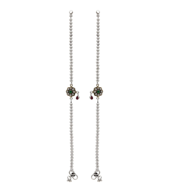 Enchanting Lotus Anklets