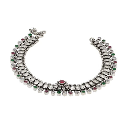 Raima Oxidised Anklet