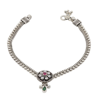 Floral Cascade Anklet