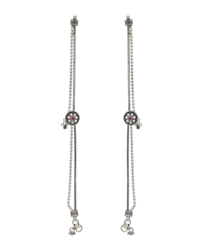 Floral Cascade Anklet