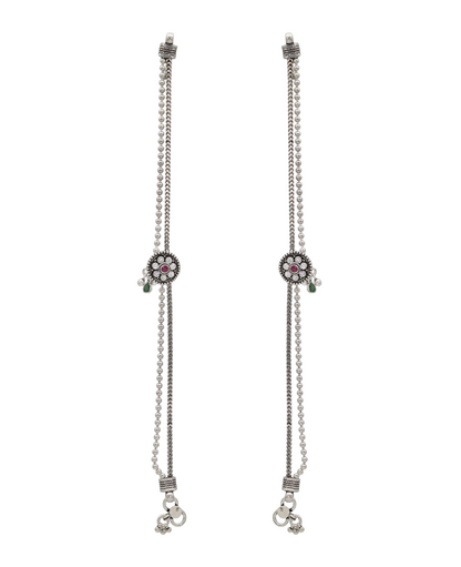 Floral Cascade Anklet