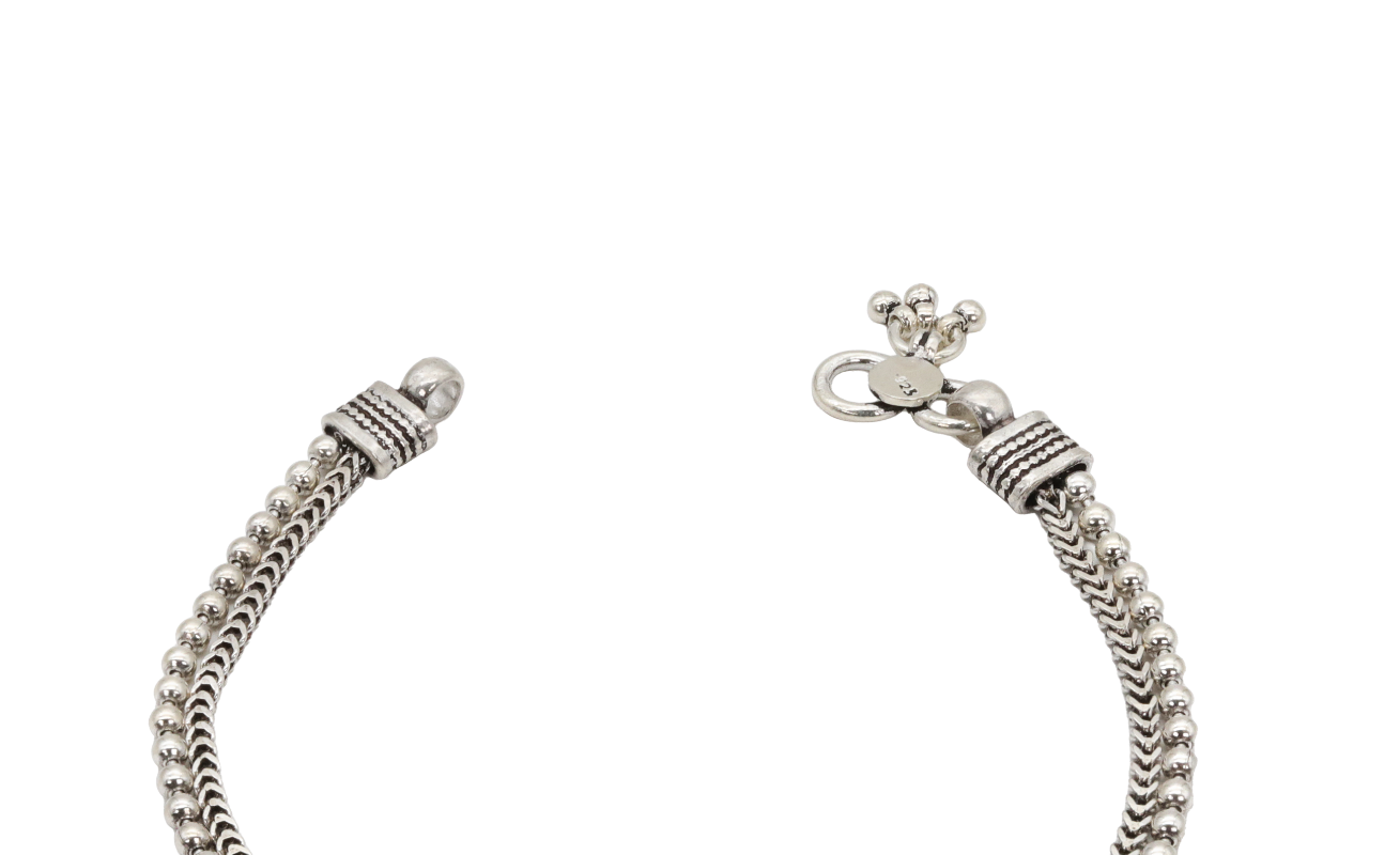 Floral Cascade Anklet