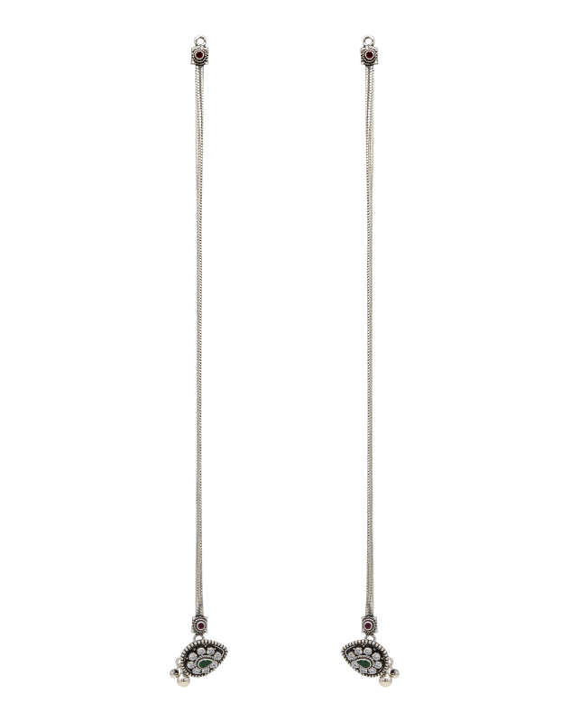 Teardrop Sparkle Anklet