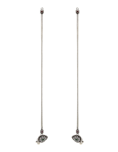 Teardrop Sparkle Anklet