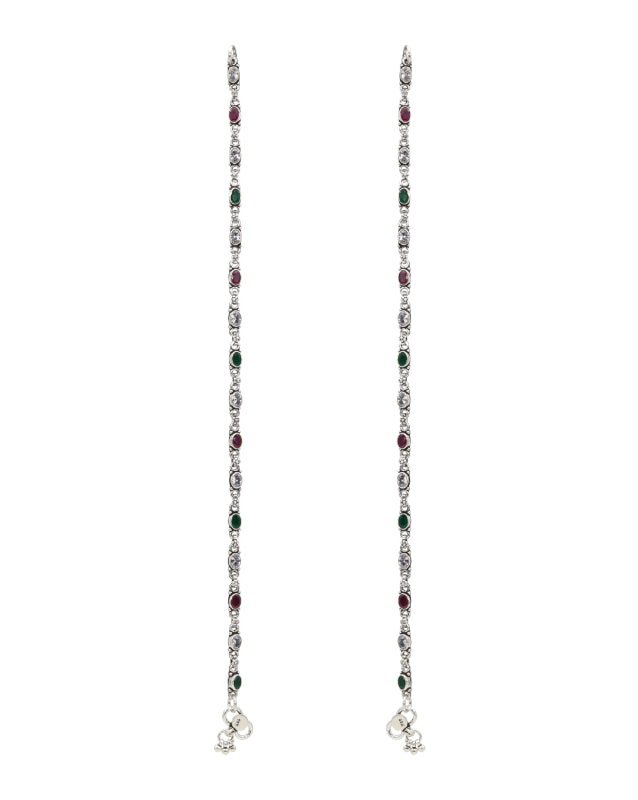 Gemstone Link Anklet