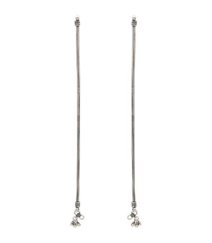 Silver Serpentine Anklet