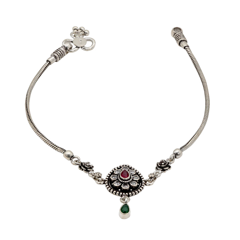 Crimson Droplet Anklet