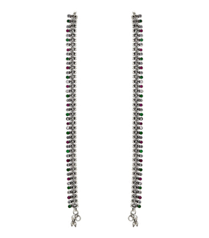 Floral Cascade Anklet