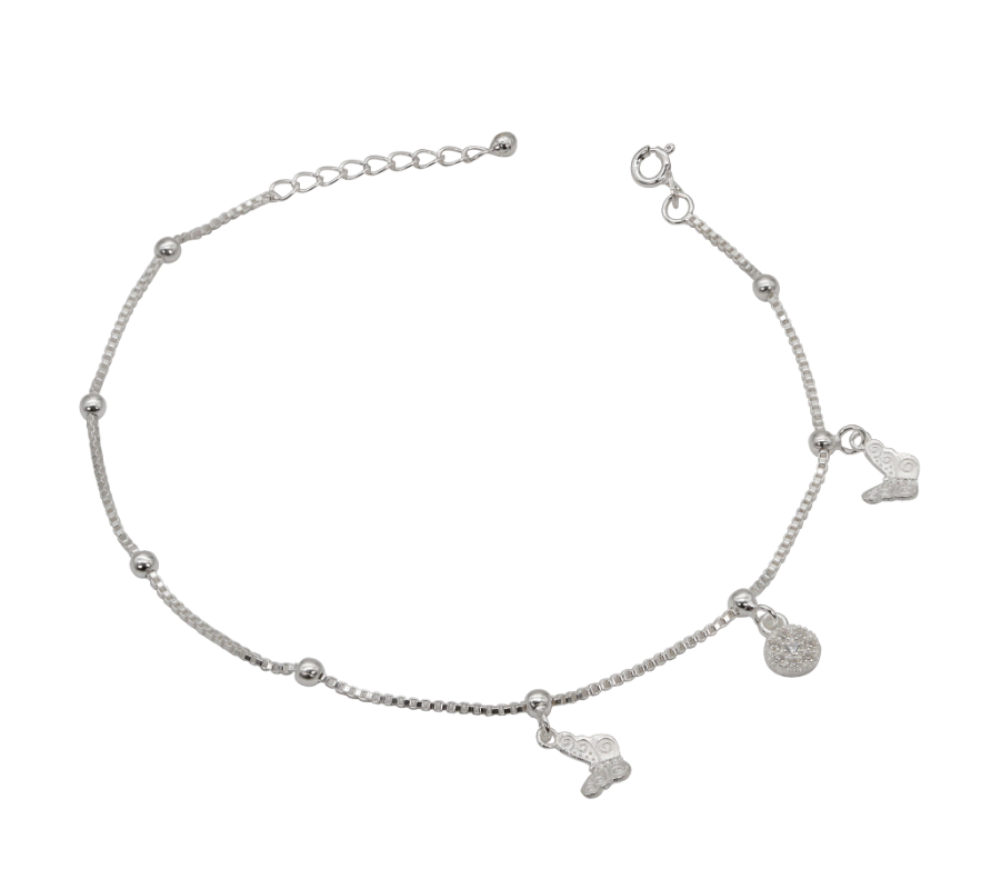 Butterfly Charm Anklet