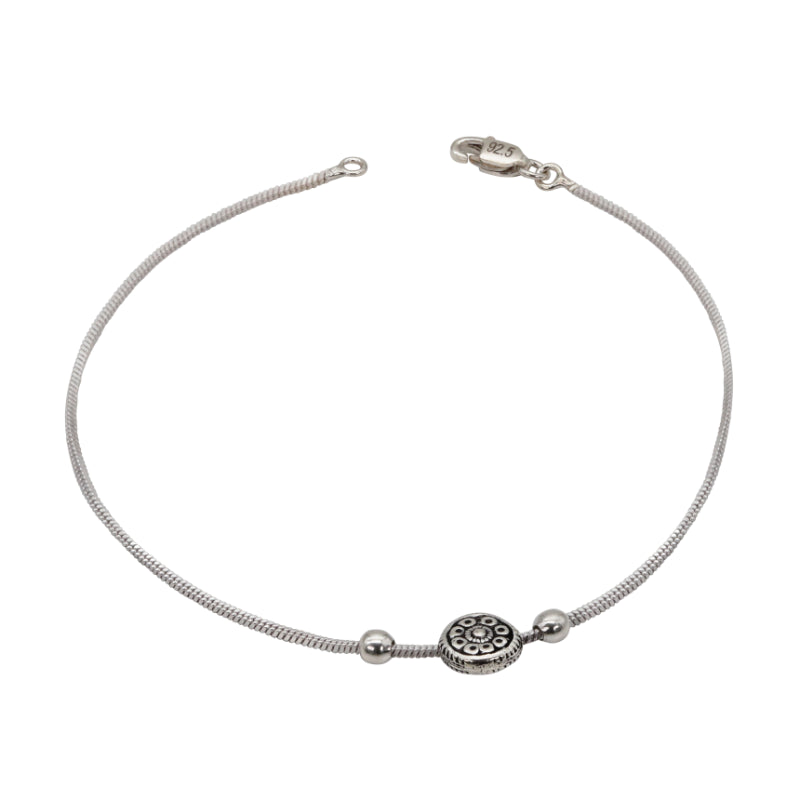 Textured Disc Anklet