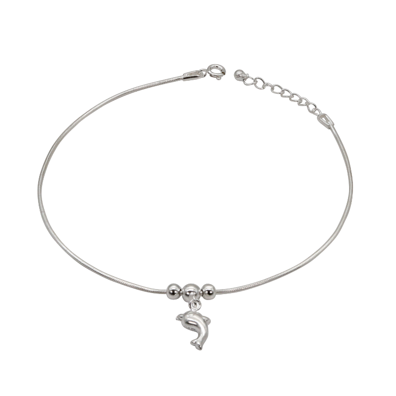 Dolphin Charm Anklet