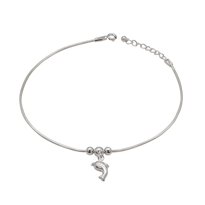 Dolphin Charm Anklet