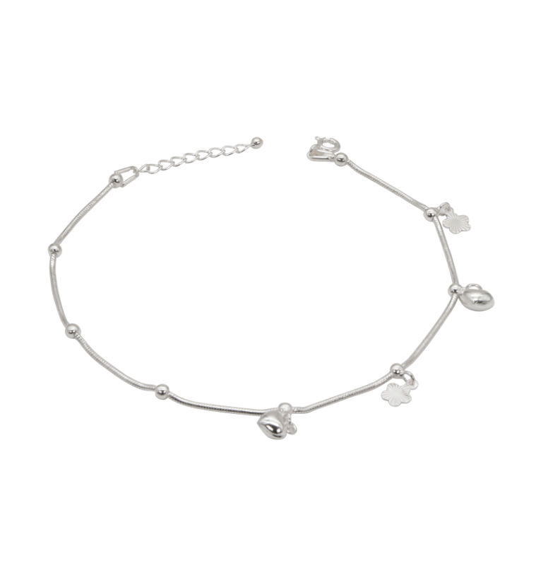 Dual Tone Slider Anklet