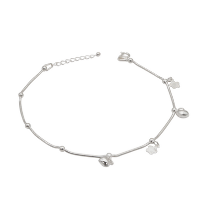Dual Tone Slider Anklet
