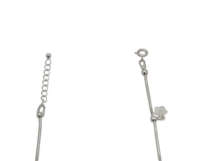 Dual Tone Slider Anklet