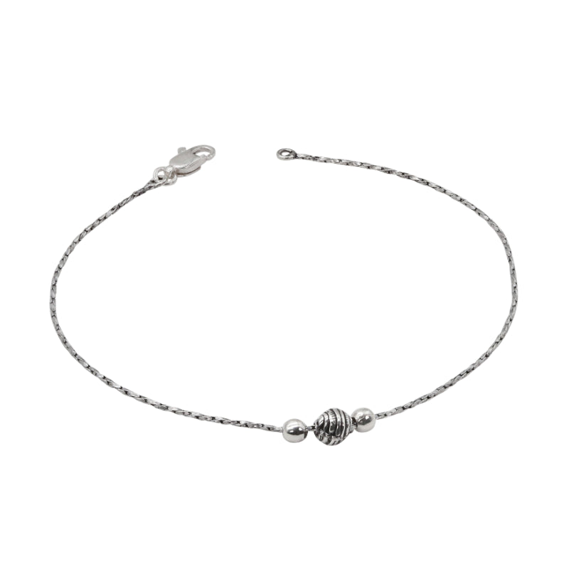 Textured Trace Anklets