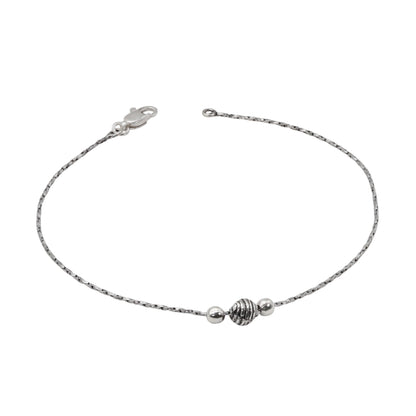 Textured Trace Anklets