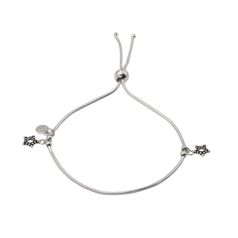 Sculpted Star Anklet