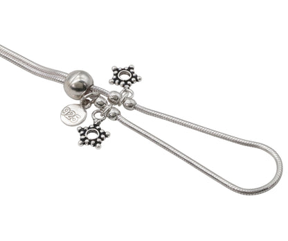 Sculpted Star Anklet