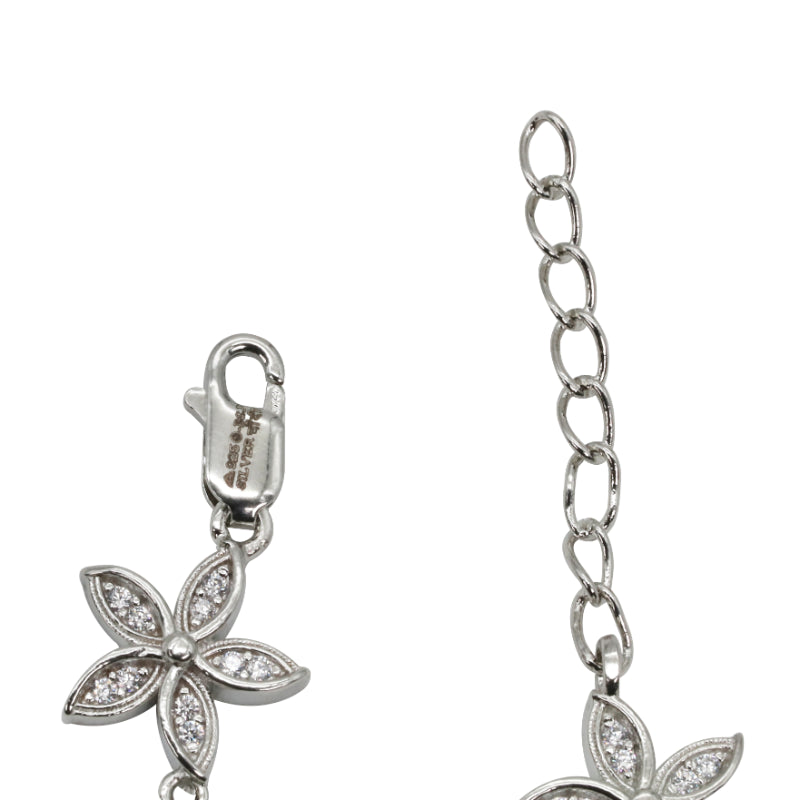 Floral Chain Anklets