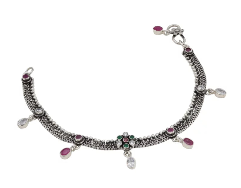 Antique Bloom Anklet