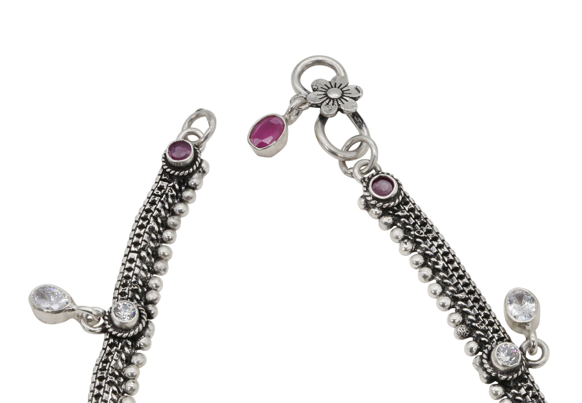 Antique Bloom Anklet