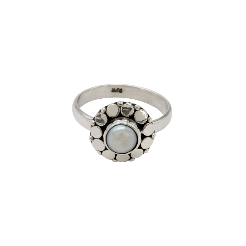 Moonstone Dew Ring