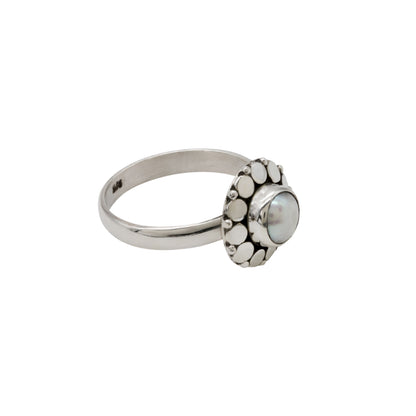 Moonstone Dew Ring